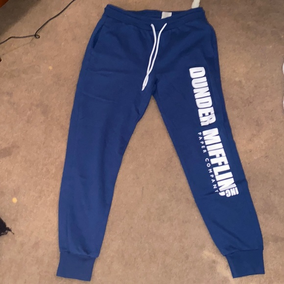 Dundee Mifflin Sweatpants- The Office - Picture 2 of 4